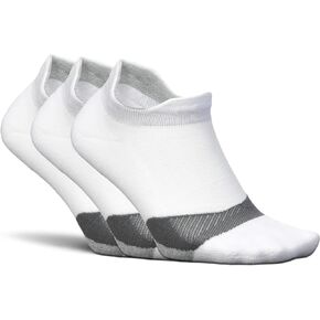 Feetures Elite Light Cushion No Show Tab - Running Socks for Men & Women - Athletic Compression Socks - Moisture Wicking