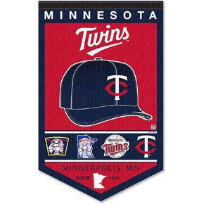Minnesota Twins Heritage History Banner Pennant