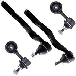 SCITOO 4-PC SET Suspension Kit For BMW 318i 318is 318ti 323i 323is 325i 325is 328i 328is Z3 Front Sway Bar End Link,Outer Tie Rod End