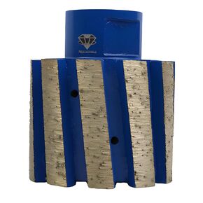 2 Inch Resin Filled Diamond Zero Tolerance Drum Wheel Diamond Sink Drum Wheel for Granite Marble Stone