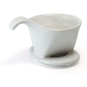 ZERO JAPAN Ceramic Coffee Dripper - Small - Drip Cone Brewer … (Jeans Blue)