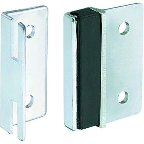 Harris Hardware TP5161/71 Strike & Keeper Die Cast Zamac Bracket, Chrome Plated