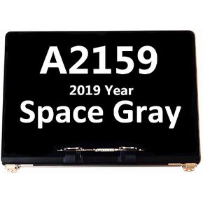 iGriega جديد لجهاز ماك بوك برو 13 بوصة A1989 A2159 A2251 A2289 مجموعة شاشة LCD ذات نغمة حقيقية رمادي فضائي 2018 2019 2020 Year in Kuwait