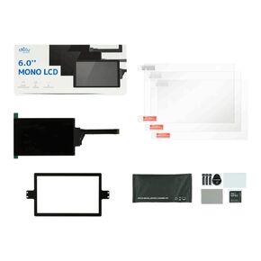 2K Monochrome LCD Upgrade Kit Replacement for Creality LD002R,6.08 Inch Mono Screen with 1620x2560 Resolution(Screen kit for LD002R)