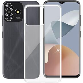 AQGG for ZTE Axon 50 Lite 8050 (6.60") Case, Soft Silicone Bumper Shell Transparent Flexible Rubber Phone Protective Cases TPU Cover for ZTE Axon 50 Lite 8050 - - Clear