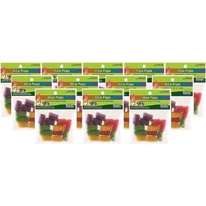 Ware Manufacturing 12 Pack of Small Rice Pops Chew Treats for Small Pets, 12 Pops Per Pack