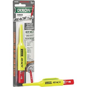 Dixon Industrial REACH- قلم تحديد دائم للفتحة العميقة، أخضر، عدد 1 (14204)
