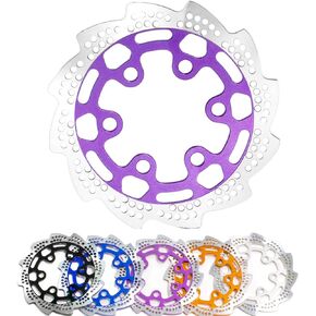 Rear Brake Rotor Aluminum 7075 for Losi 1/4 Promoto-MX, Rear Brake Disk, Upgraded Parts for LOSI 1/4 Promoto-MX Motorcycle RTR LOS06000T1, LOS06000T2, LOS06002 Replacement for: LOS362010 - Orange