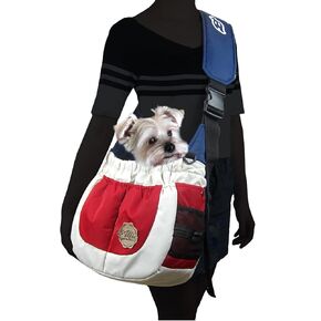 Alfie Pet - Hayden Pet Sling Carrier - Color: Red, White & Blue in Kuwait