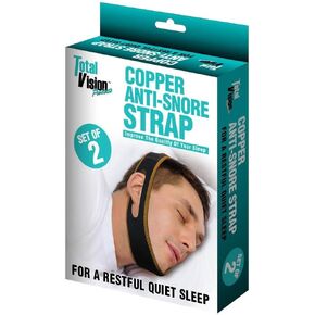 Copper Anti Snore Chin Strap for Snoring Set of 2 in Saudi Arabia