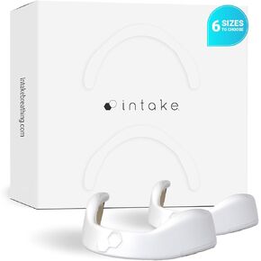 Intake Breathing Extra Intake Bands (Pack of 2), Medium-Large (M2), Matte White. (Tabs NOT Included)