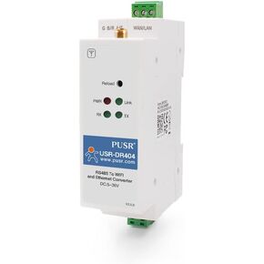 PUSR Din Rail RS485 to WiFi Converters Serial to WiFi Converter Modbus Gateway MQTT Serial Device Servers USR-DR404