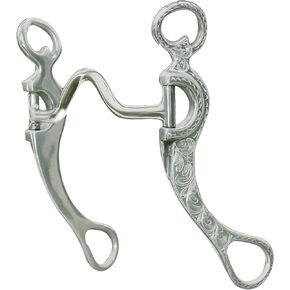 Aime Imports Western AL Engraved Med Port Show Bit