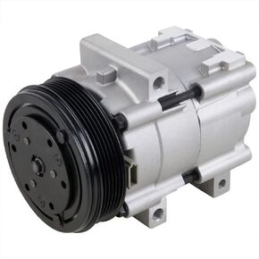 AC Compressor & A/C Clutch For Ford Ranger V6 2001-2011 w/ 3 Mounting Bolts - BuyAutoParts 60-03684NA New