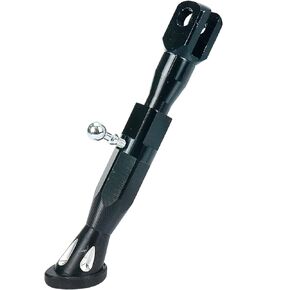 Modengzhe CNC Aluminum Motorcycle Adjustable Kickstand Scooter Foot Side Support Stand Motorcycle Wheel Lift Stand Trail Stand (Approx. 7" to 8-12" Height)