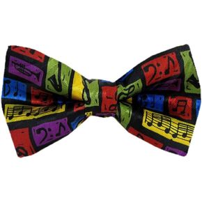 PBTN-172 - Musical Notes Pre-Tied Bow Tie