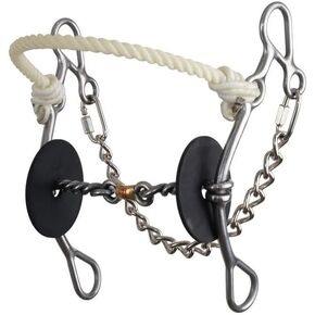 Reinsman Martha Josey Go Around Rope Nose Combo Gag Bit