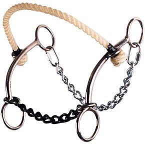 Tack Shack of Ocala- Reinsman Circle Y Johnson Hackamore Bit, Hackamore Bit, Bits for Horses, Bit