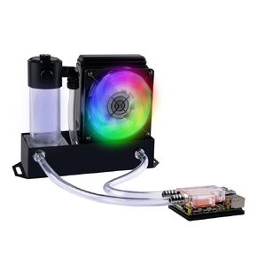 GeeekPi Water Cooling Kit for Raspberry Pi 5, Pi 5 ICE Pump with Water Pump, Water Cooling Head and RGB Cooling Fan for Raspberry Pi 5 8GB 4GB