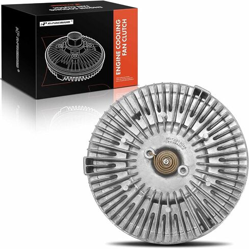 A-Premium Engine Cooling Fan Clutch Compatible with Dodge Ram 2500 3500 2000-2002, L6 5.9L, Turbo, Diesel, Replace# 52028894AA, 2842 in Saudi Arabia