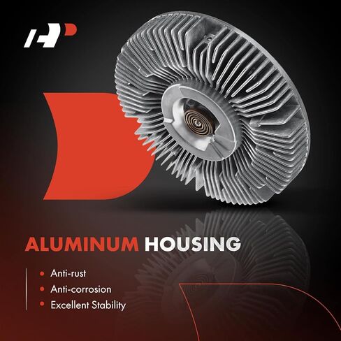 A-Premium Engine Cooling Fan Clutch Compatible with Dodge Ram 2500 3500 2000-2002, L6 5.9L, Turbo, Diesel, Replace# 52028894AA, 2842 in Saudi Arabia