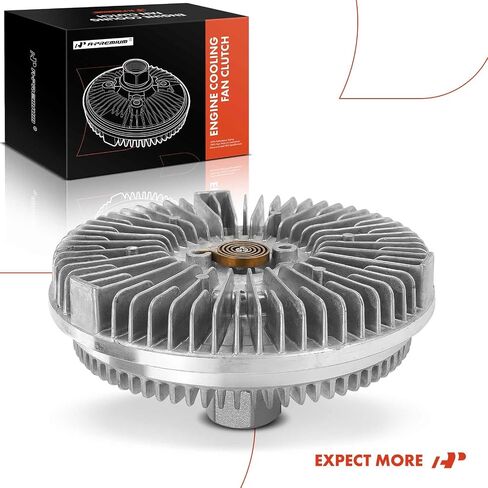 A-Premium Engine Cooling Fan Clutch Compatible with Dodge Ram 2500 3500 2000-2002, L6 5.9L, Turbo, Diesel, Replace# 52028894AA, 2842 in Saudi Arabia