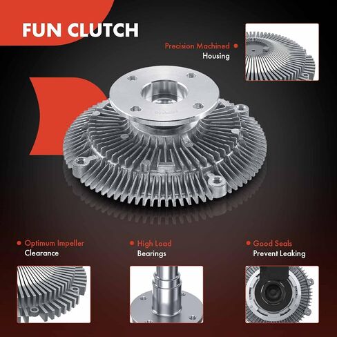 A-Premium Engine Cooling Fan Clutch Compatible with Nissan Maxima 1981-1984, Pathfinder 1987-1989, 200SX 240SX 240Z 260Z 280Z 300ZX 720 810 D21 & Infiniti M30, Replace# 21082-86G00, 2560 in Saudi Arabia