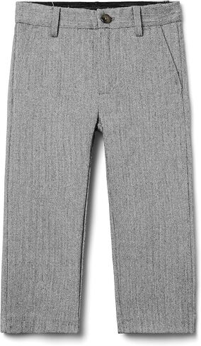 Janie and Jack Boy's Herringbone Pants (Toddler/Little Kids/Big Kids) in Saudi Arabia
