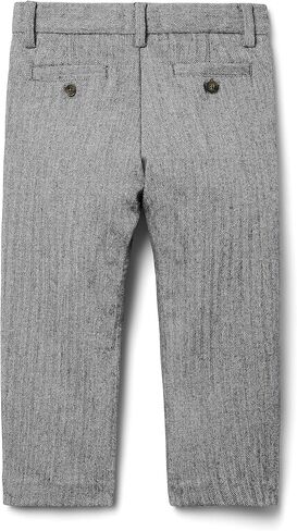 Janie and Jack Boy's Herringbone Pants (Toddler/Little Kids/Big Kids) in Saudi Arabia