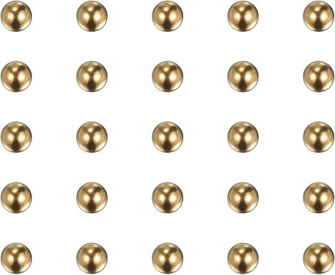HARFINGTON 80pcs 2.2mm Precision Solid Brass Bearing Balls for Bearings Valves Decoration in Saudi Arabia