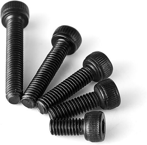 NIULUNBAO M6 x 60mm 65mm 70mm 75mm 80mm Hex Socket Head Cap Screws Bolts 12.9 Grade Alloy Steel, Black Oxide Finish, Metric Allen Hex Drive, Machine Fully Threaded, Assortment Kit 20PCS in Saudi Arabia