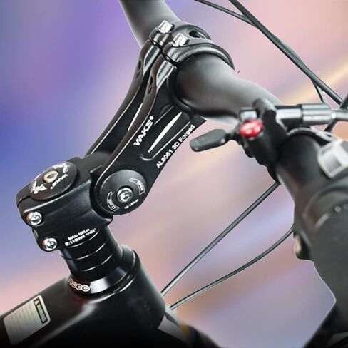 LITEONE Mountain Bike Stem 25.4 31.8 90mm 110mm 145mm MTB Stem 0 90 Degree Adjustable Handlebar Stem MTB Head Stem for Most Bicycle, Fixed Gear, Road Bike, Track Bike, MTB, BMX, Cycling in Saudi Arabia