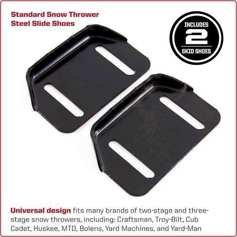 حذاء Arnold OEM-784-5580 MTD Parts لقاذف الثلج، عبوة واحدة، أسود in Kuwait