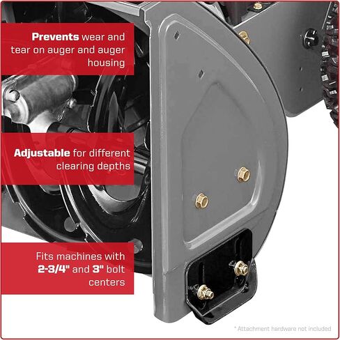 حذاء Arnold OEM-784-5580 MTD Parts لقاذف الثلج، عبوة واحدة، أسود in Kuwait
