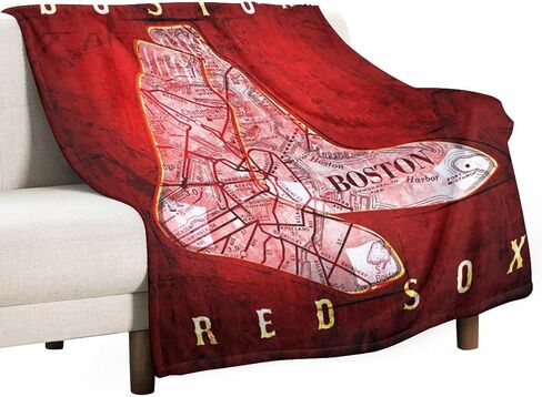 Atlanta Baseball Throw Blanket Lightweight Flannel Bedding Birthday Christmas Travel Gift Bed Blanket Best Gift for Fans 40x50 Inch in Saudi Arabia