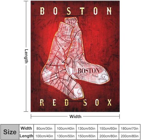 Atlanta Baseball Throw Blanket Lightweight Flannel Bedding Birthday Christmas Travel Gift Bed Blanket Best Gift for Fans 40x50 Inch in Saudi Arabia