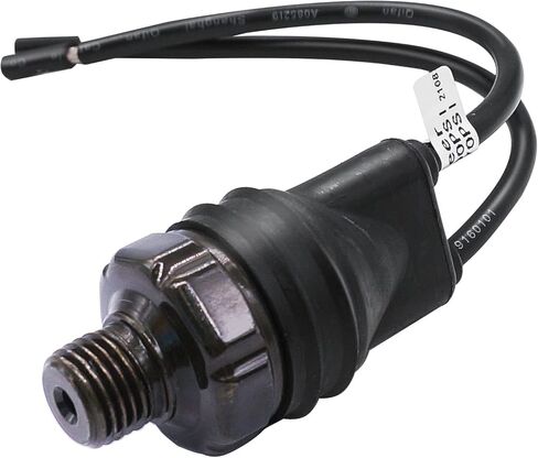 mankk Air Pressure Switch 90-120 PSI Thread 1/8"NPT 24V 12V DC Air Compressor Pressure Switch with Line for Air Horn Train 90-120-1/8"NPT-X-BK in Saudi Arabia