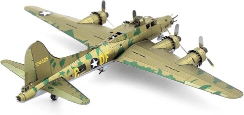 مجموعة نماذج معدنية ثلاثية الأبعاد ملونة من Fascinations Metal Earth B-17 مع ملاقط in Saudi Arabia