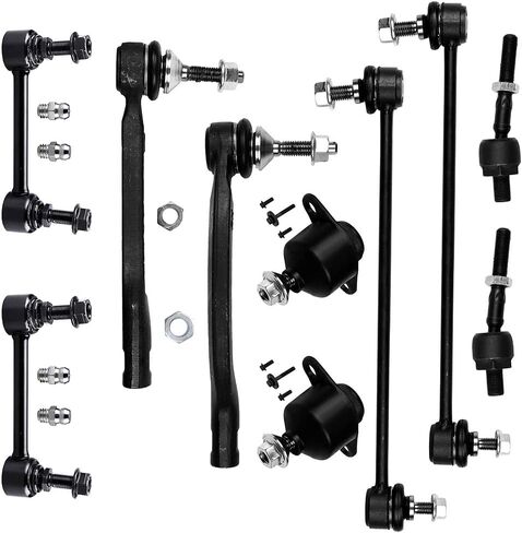 SCITOO 10-PC SET Suspension Kit For Volvo S80 Front Sway Bar End Link,Inner Tie Rod End,Lower Ball Joint,Outer Tie Rod End,Rear Sway Bar End Link in Saudi Arabia