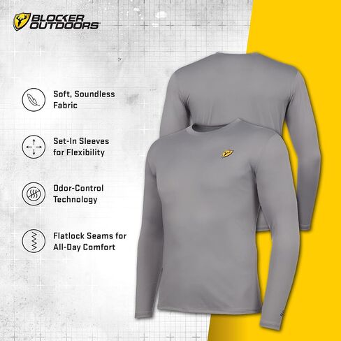 Scent Blocker Shield Series Koretec Tech Weight Top, Base Layer Tops for Men in Saudi Arabia