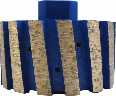 2 Inch Resin Filled Diamond Zero Tolerance Drum Wheel Diamond Sink Drum Wheel for Granite Marble Stone in Saudi Arabia