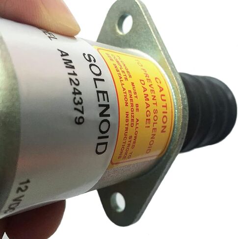 ZeeKee الوقود اغلاق الملف اللولبي AM124379 AM103337 AM124380 AM124377 متوافق مع جون ديري 415 455 445 F915 F925 F935 430 332 855 856 375 675 جزازة العشب الأمامية وجرارات الحديقة in Kuwait