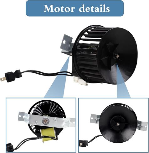 مجموعة محرك التهوية GUOJINJISM، استبدال محرك مروحة العادم، محرك مروحة 85598000 للطراز 668N in Kuwait