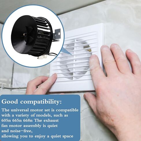 مجموعة محرك التهوية GUOJINJISM، استبدال محرك مروحة العادم، محرك مروحة 85598000 للطراز 668N in Kuwait