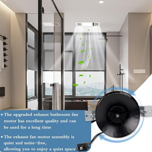 مجموعة محرك التهوية GUOJINJISM، استبدال محرك مروحة العادم، محرك مروحة 85598000 للطراز 668N in Kuwait