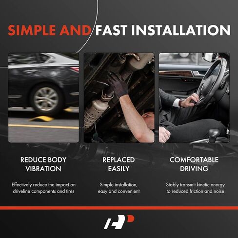 مجموعة عمود المحرك الأمامي الكامل A-Premium متوافقة مع Jeep Grand Cherokee 2005-2006 [3.7L 6.1L، AT، AWD]، Commander 2006 [3.7L، AT، 4WD]، استبدال # 52105758AD in Kuwait