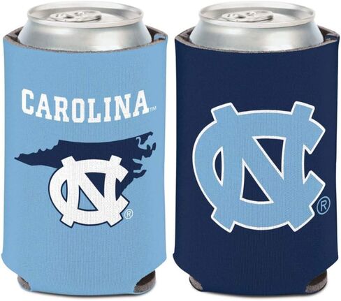 Fanatics North Carolina Tar Heels UNC Hip Can Cooler 1-Pack 12 oz. (Foldable, 2-Sided Design) in Saudi Arabia