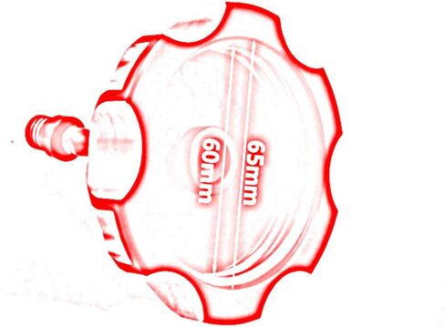 TC-Motor Aftermarket Replacement Gas Fuel Tank Cap Cover For For Yamaha YZ125 YZ250 YZ85 2002-2015, YZ250F YZ450F 2003-2015, WR250F WR450F 2001-2015 Dirt Motor Bike in Saudi Arabia