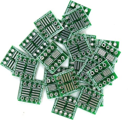 25 قطعة 8 دبوس SOIC-8 SOP-8 SSOP-8 إلى DIP-8 لوحة القطع in Kuwait