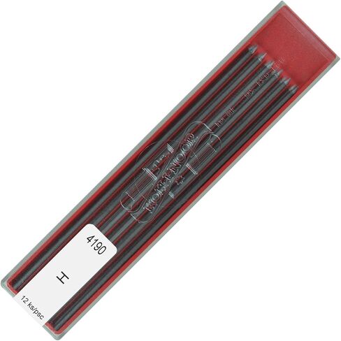 Koh-i-noor 2.0 mm Graphite Leads for Technical Drawing and Retouching, 4190 3H in Saudi Arabia